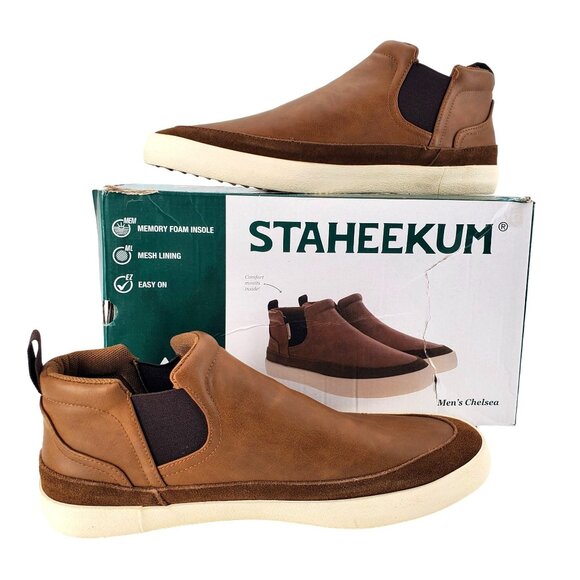 Staheekum 12 Sneaker Men\'s Blakely Chelsea Leather Boot Suede Slip-on Shoes main image 11